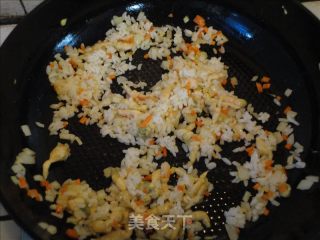 黄金豆丹炒饭的做法步骤：8
