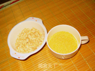 小米燕麦粥的做法步骤：1