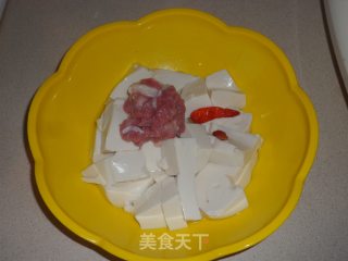肉末豆腐的做法步骤：2