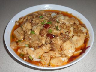 肉末豆腐的做法步骤：8