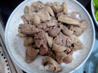 家常炒鸡肝的做法步骤：2