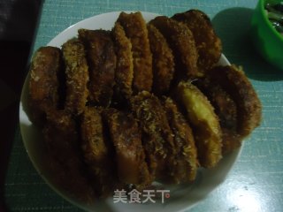 蒜香咖喱面包的做法步骤：11