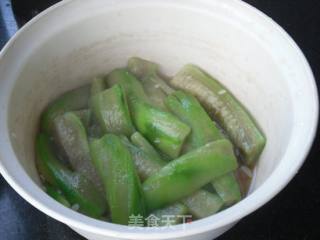 蒜油丝瓜的做法步骤：6
