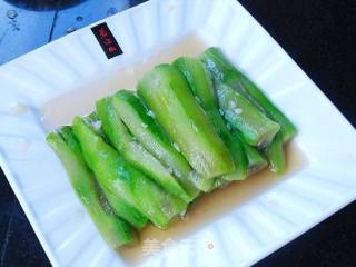 蒜油丝瓜的做法步骤：7