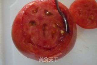 【炸酱面，花样做】番茄鸡蛋炸酱面的做法步骤：3