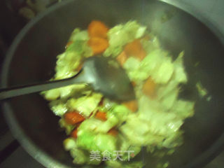 家常炒圆白菜的做法步骤：5