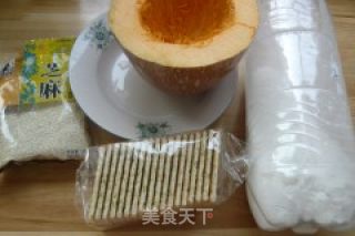 南瓜饼的做法步骤：1
