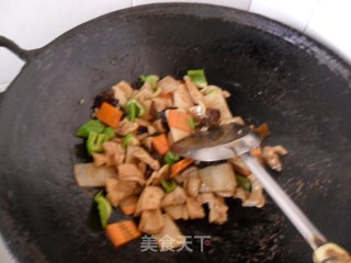 艳丽蚝油山药肚片的做法步骤：6