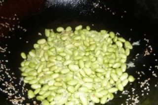 配粥小菜——雪菜毛豆的做法步骤：3