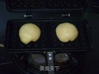 下午茶轻松做：面包版华夫饼的做法步骤：5