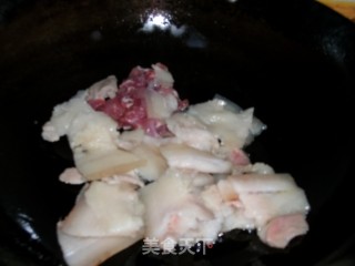 家常豆腐（豆腐回锅肉）的做法步骤：4