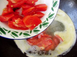 健康西红柿蛋花汤的做法步骤：2