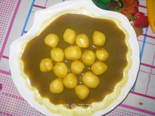 咖喱鱼蛋的做法步骤：6