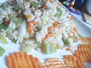 老饕版--四蔬炒饭的做法步骤：14
