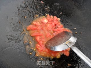 番茄木耳蛋汤的做法步骤：3