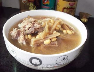 萝卜干黄豆猪骨汤的做法步骤：6