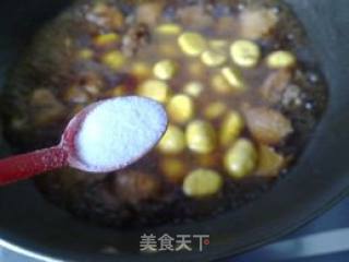 板粟烧鸡翅中的做法步骤：8