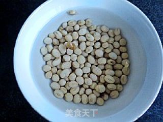 调理肠胃豆浆---苹果蜜桃豆浆的做法步骤：3