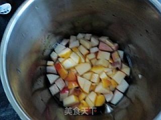 调理肠胃豆浆---苹果蜜桃豆浆的做法步骤：6