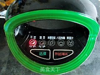 调理肠胃豆浆---苹果蜜桃豆浆的做法步骤：8