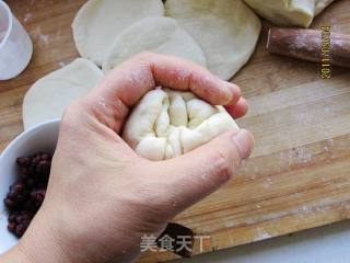 甜美红豆包的做法步骤：4