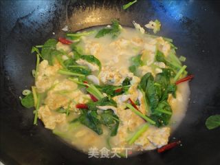 豆丹烧小青菜的做法步骤：7