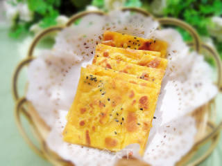 金黄南瓜椒盐饼的做法步骤：12