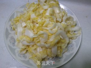 蟹味辣白菜的做法步骤：3