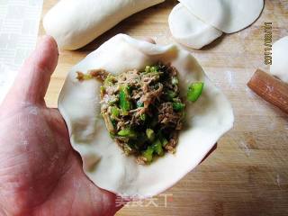 青椒卤肉馅饼的做法步骤：6