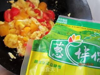 西红柿鸡蛋炸酱面的做法步骤：7