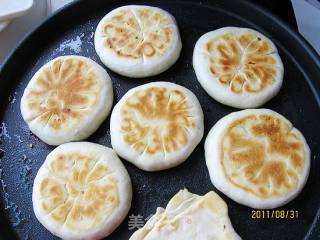 芹叶玉米馅饼的做法步骤：9