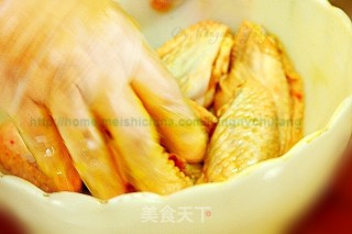 港式风沙鸡翼的做法步骤：9