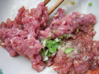 油酥肉烧饼的做法步骤：6