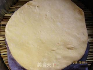三色蒸层饼的做法步骤：7