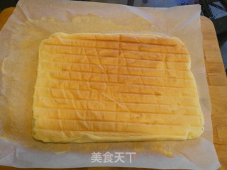 肉松蛋糕卷的做法步骤：8