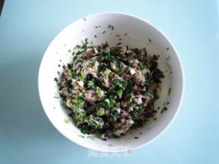 木耳青菜鲜肉饺的做法步骤：4