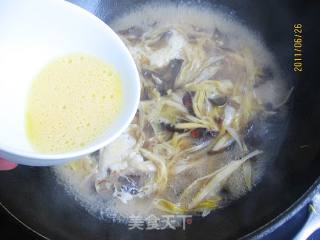 黄花菜鲜蛤汤打卤面的做法步骤：5