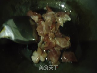 彩椒炒肉片的做法步骤：4