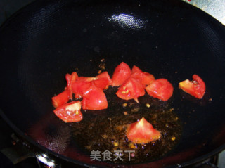 番茄培根炒荷兰豆的做法步骤：7