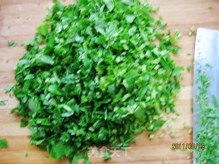 小芹菜鲜肉烧麦的做法步骤：3
