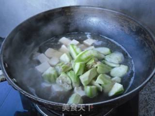豆腐丝瓜汤的做法步骤：6