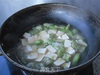 豆腐丝瓜汤的做法步骤：8