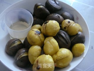 煮板栗的做法步骤：7