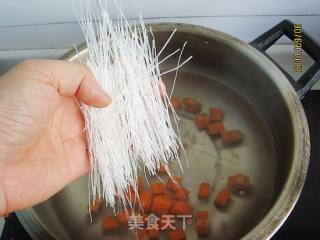 黄豆粉丝杂拌菜的做法步骤：3
