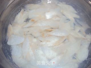 木耳炒山药的做法步骤：2