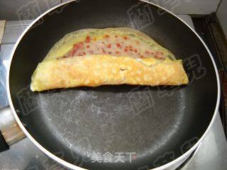 洋葱蛋卷饼的做法步骤：9