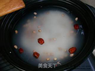暖心暖胃@@瓦煲莲藕花生粥的做法步骤：4