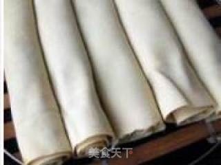 豆腐皮熏肉卷的做法步骤：5