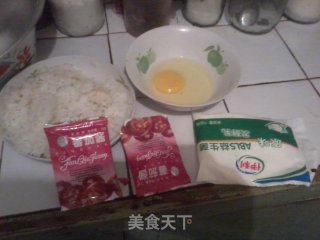 酸汤蛋泡饭的做法步骤：1