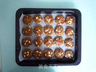 花生燕麦小饼干的做法步骤：8